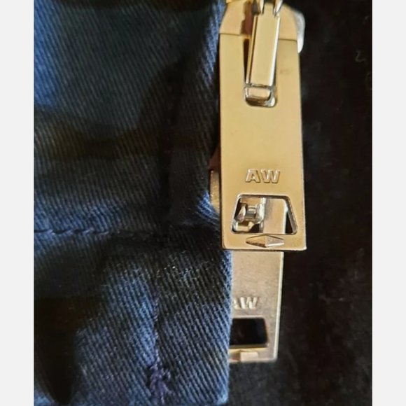 *Men's ALEXANDER WANG Over-Sized Military Style Blue/Blk Camo Print Jacket M * - Picture 7 of 13